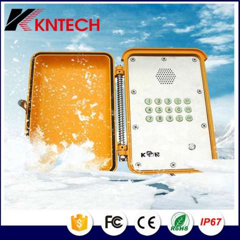 IP Outdoor Telephone Slim Corded Telephone Knsp-13 Heavy Duty Telephone